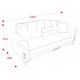 Трехместный диван-кровать Астория (Astoria) Беллона Распродажа