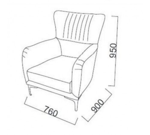Кресло Carlino(Карлино) CARL-04