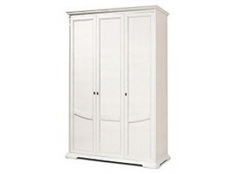 Шкаф для одежды Лика ММ-137-01/03Б (белая эмаль)