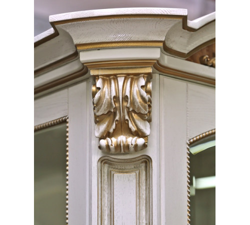  Гостиная Альба 1 слоновая кость с золочением)