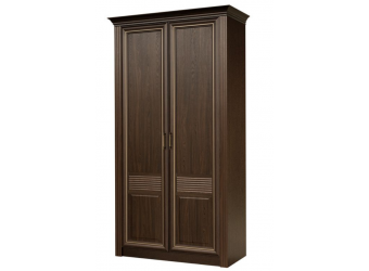 Двухдверный шкаф для одежды Орлеан 835 ясень темный
