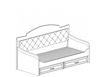 Односпальная кровать с ящиками Ралли 850